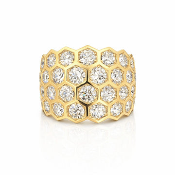 Texas Rose Bomb Ring