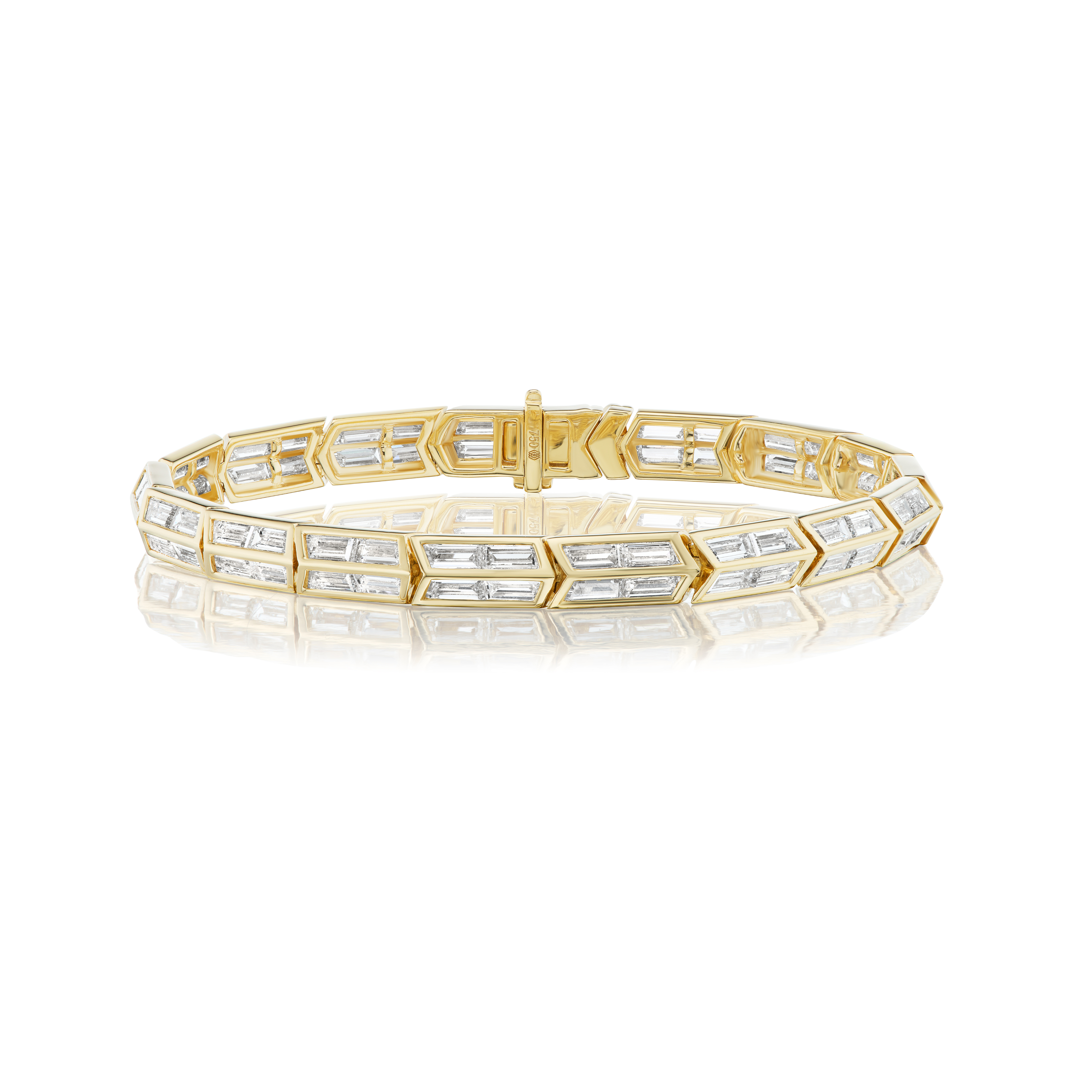 Diamond Spur Baguette Bracelet