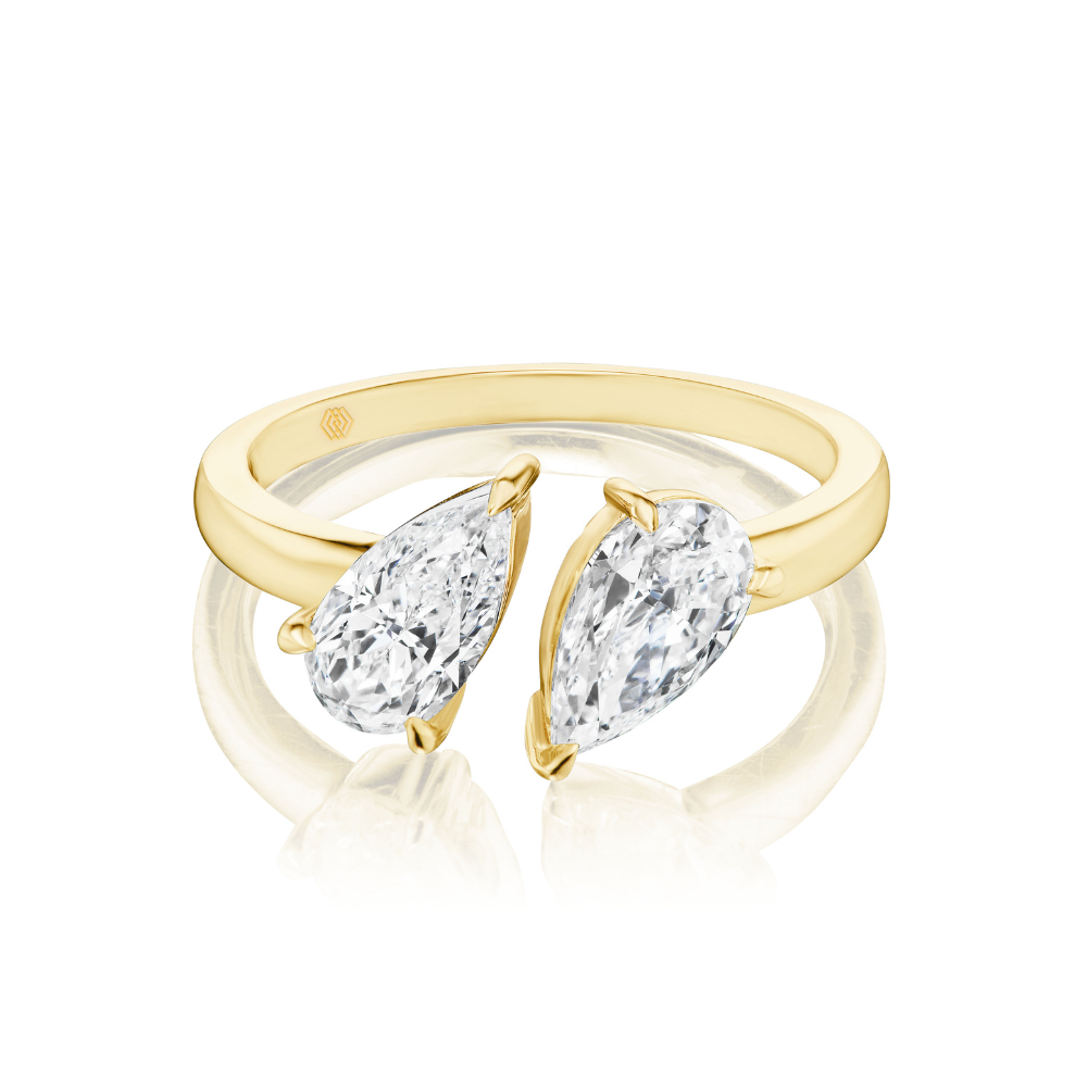 Highland 2-Pear Ring