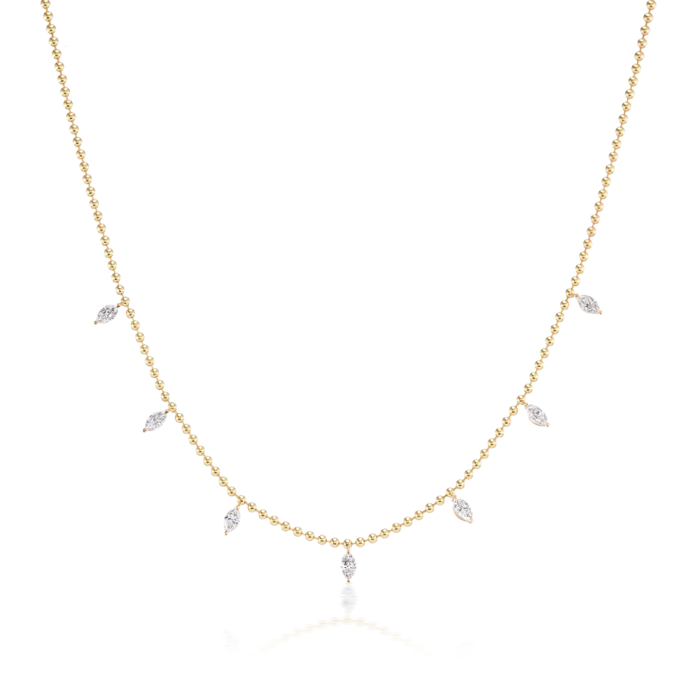 Highland Marquise Drop Necklace