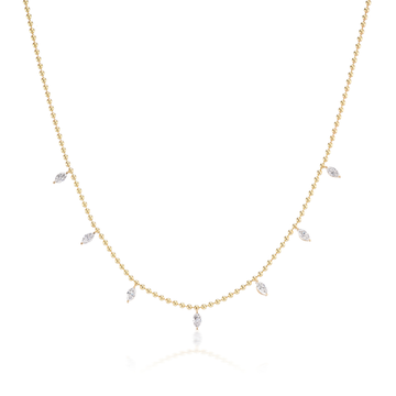 Highland Marquise Drop Necklace