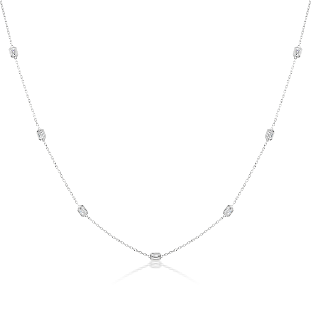 Riata Emerald Cut DBY Necklace