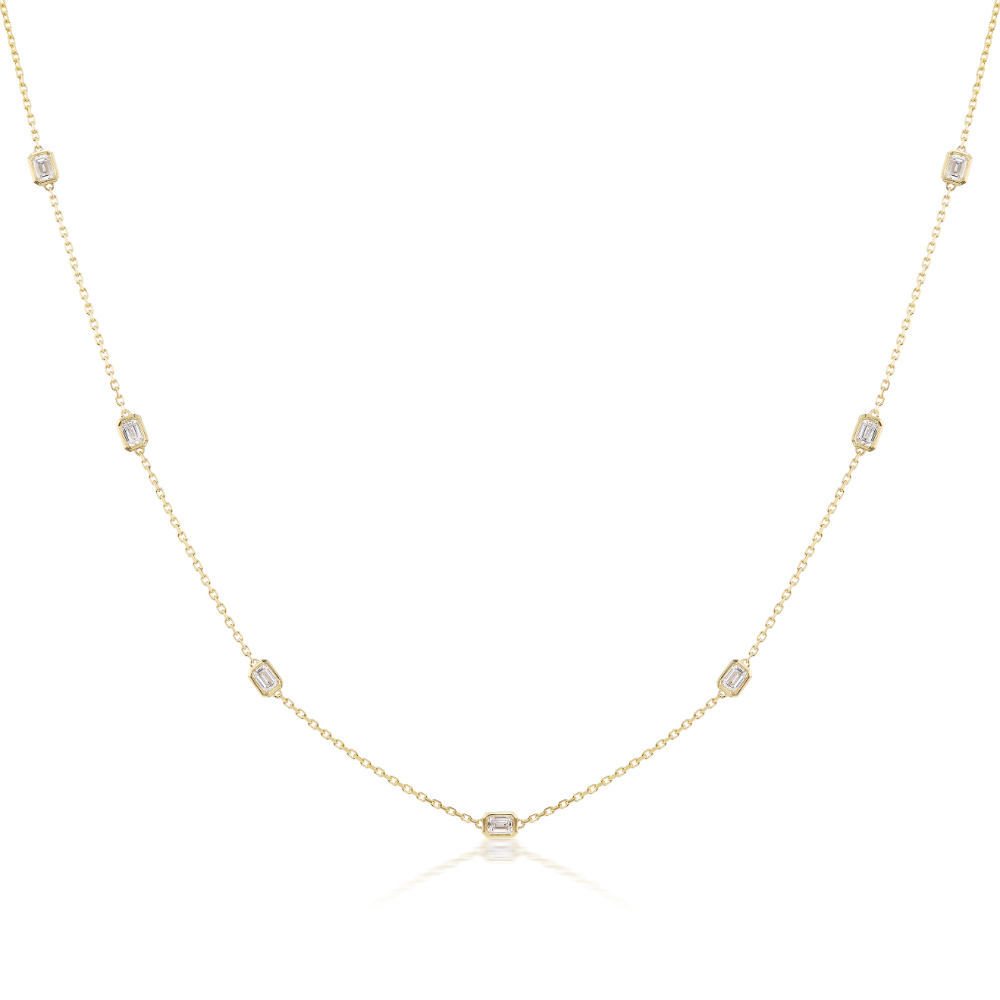 Riata Emerald Cut DBY Necklace