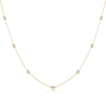 Riata Emerald Cut DBY Necklace