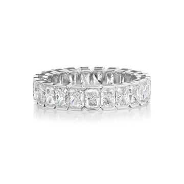 Riata North-South Emerald-Cut Eternity Bands