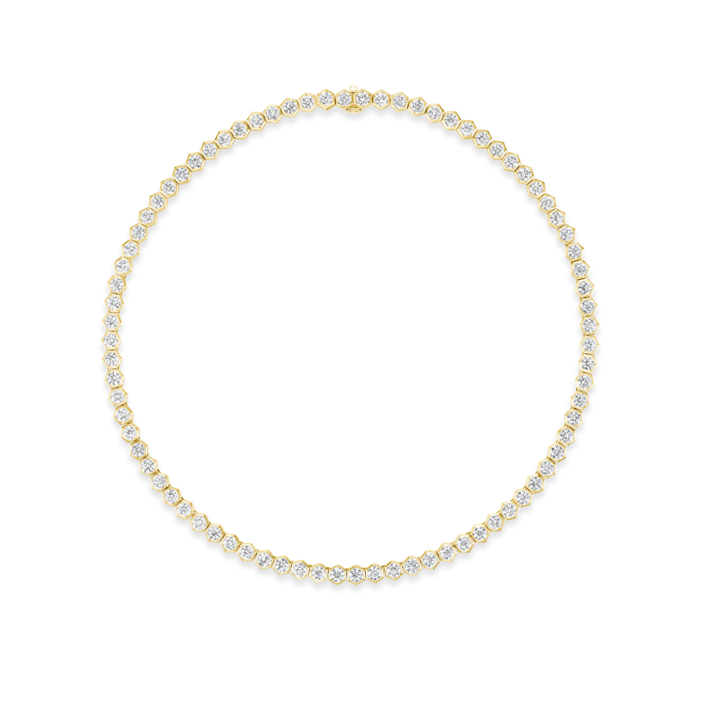Texas Rose Straight Necklace
