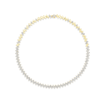 Bluebonnet Marquise Cut Necklace