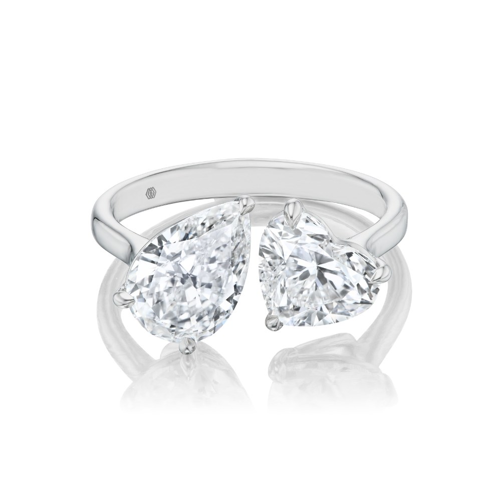Highland 2-Stone Ring