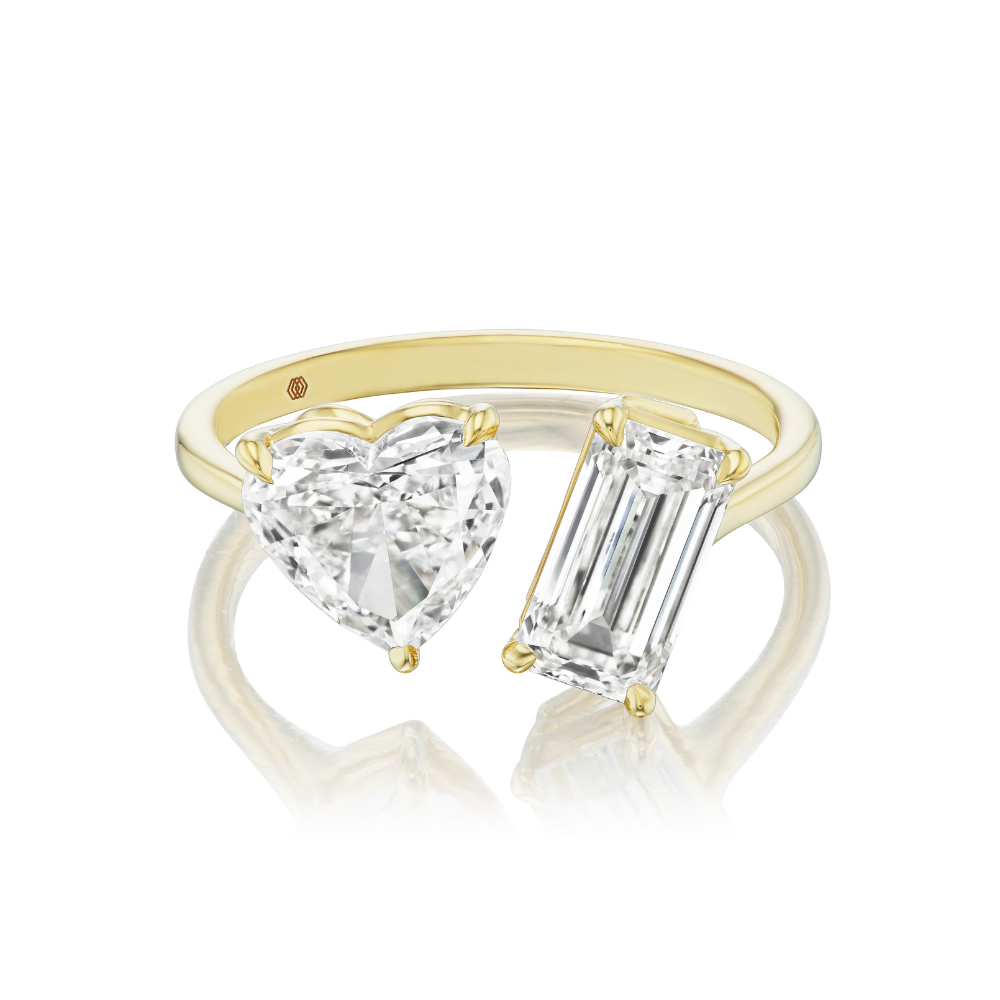 Highland 2-Stone Ring